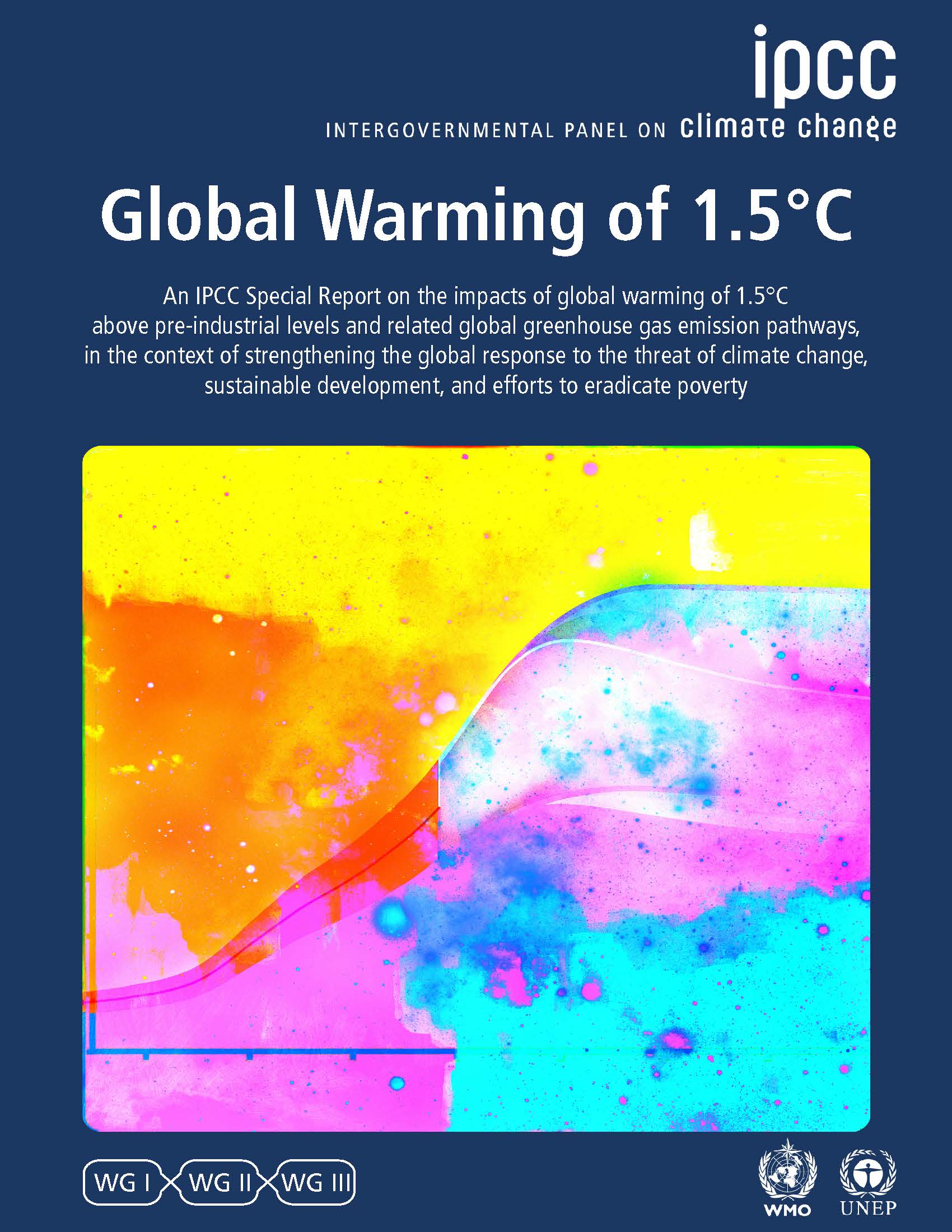 Front Cover Global Warming of 1 5 ºC