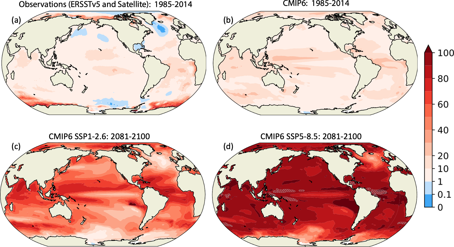 String of Marine Heatwaves Continues to Dominate Northeast Pacific