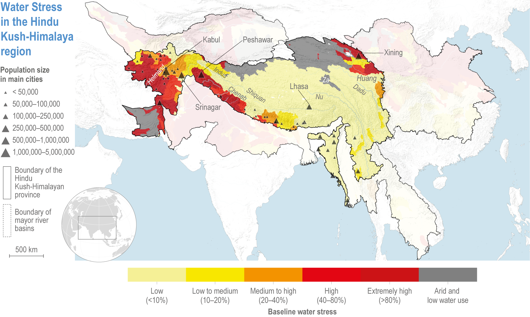 The flood-drought syndrome and ecological degradation of the Indo-Gangetic  Plains of South Asia