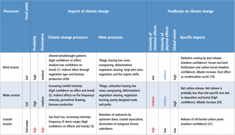 effects of climate change literature review